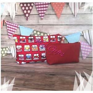 Camper van toiletry and make-up set