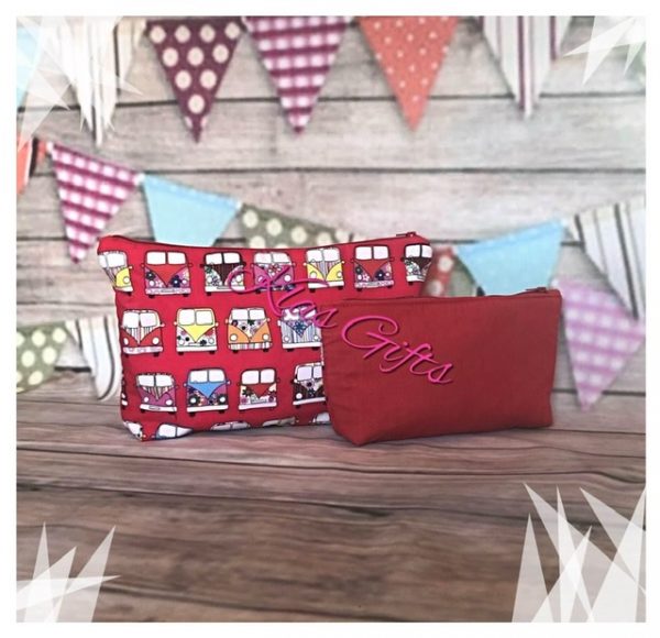 Camper van toiletry and make-up set