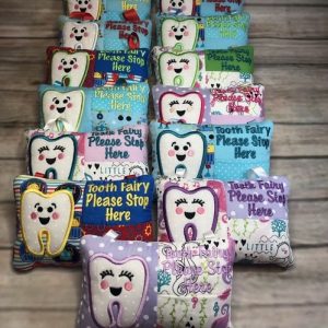 Tooth Fairy Cushion With Pocket